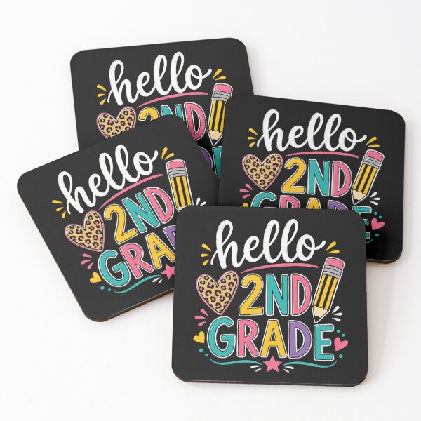 Item preview, Hello 2nd Grade Colorful Back To School Pencil designed and sold by Moizento.