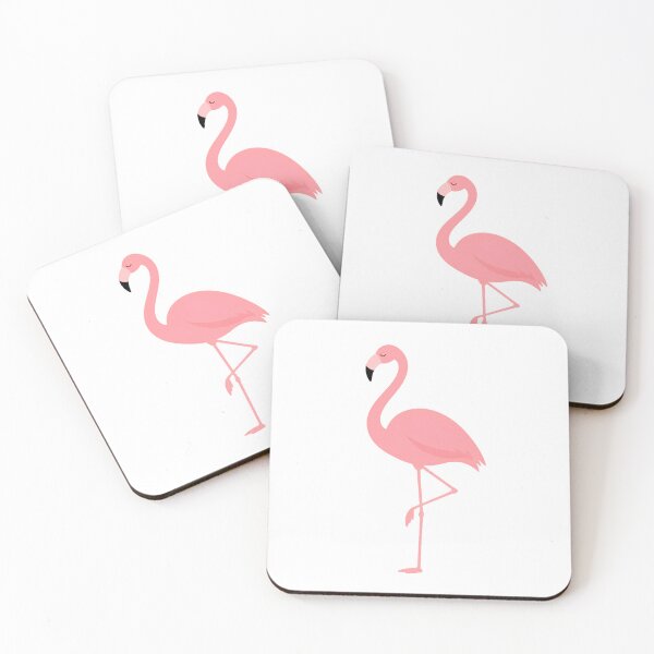 Item preview, Cute Minimalist Pink Flamingo Vector Art designed and sold by Inka Moon Design.