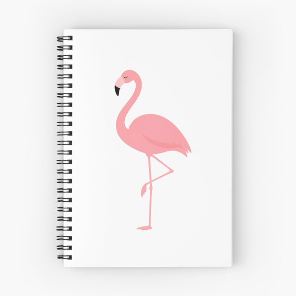 Item preview, Cute Minimalist Pink Flamingo Vector Art designed and sold by Inka Moon Design.