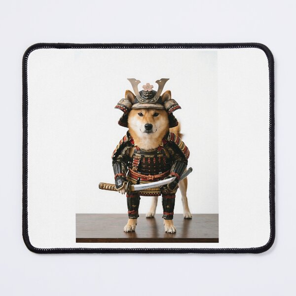 Item preview, Shiba Inu Samurai - Warrior Dog Japanese Bushido Lover Gift designed and sold by PictoVibe.