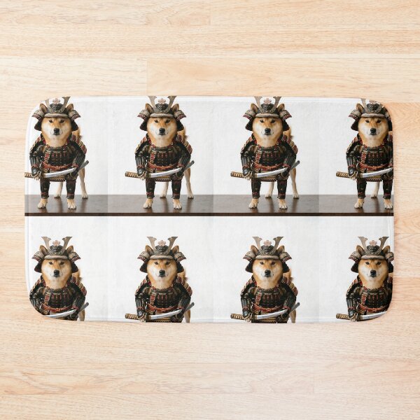 Item preview, Shiba Inu Samurai - Warrior Dog Japanese Bushido Lover Gift designed and sold by PictoVibe.