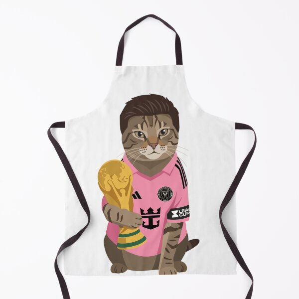 Item preview, Messi Inter Miami World Cup Winner Cat designed and sold by ByWillxx.
