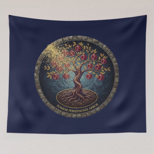 Item preview, The Sacred Pomegranate Tree: Persephone’s Arbor designed and sold by codex antique.