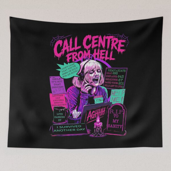 Item preview, Scream Call Centre From Hell  designed and sold by CasualAfterlife.