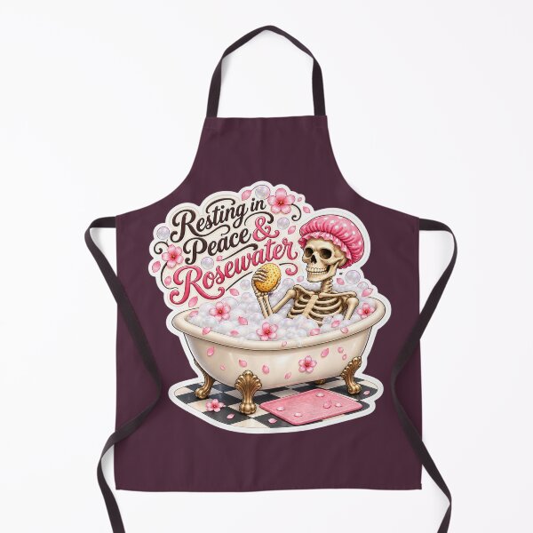 Item preview, Resting in Peace & Rosewater – Pink Skeleton Spa designed and sold by LakeshoreLegendsAndLight .