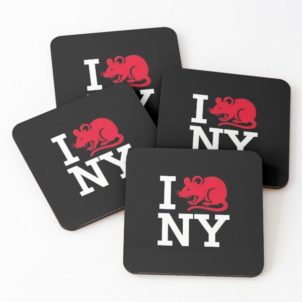 Item preview, I Rat NY New York City Funny NYC Street Life Urban Humor designed and sold by ByPawel.