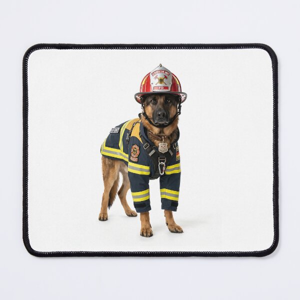 Item preview, German Shepherd Firefighter - Hero Rescue Dog Working Lover Gift designed and sold by PictoVibe.