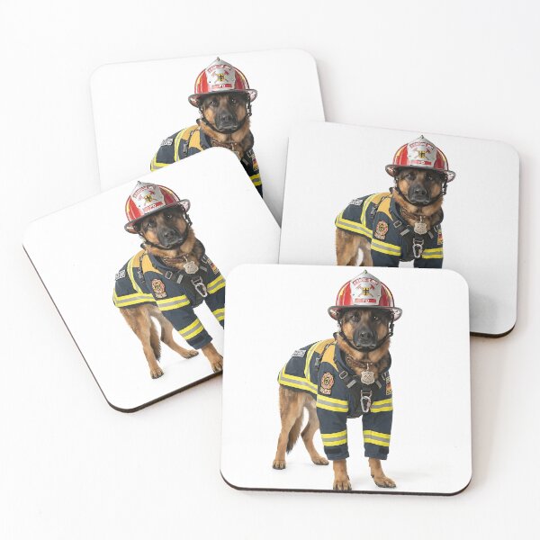 Item preview, German Shepherd Firefighter - Hero Rescue Dog Working Lover Gift designed and sold by PictoVibe.