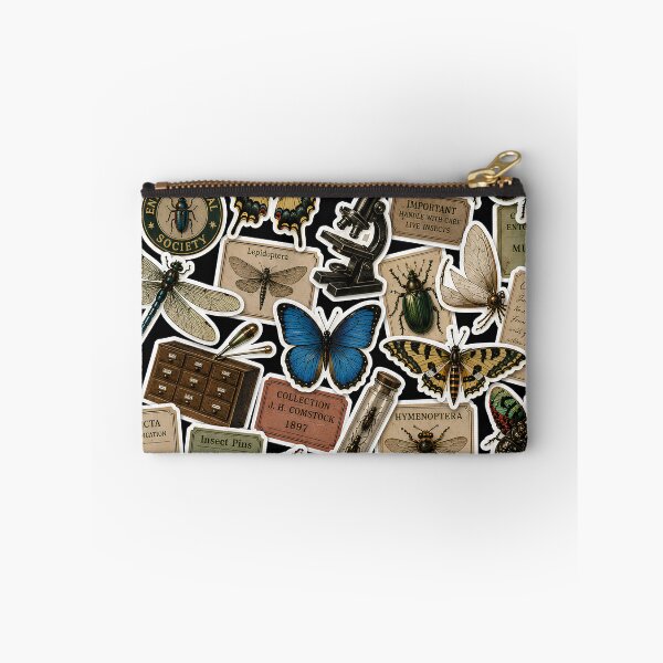 Item preview, Vintage Entomology Sticker Collage | Antique Insect Collection & Natural History designed and sold by Extravanganzza.