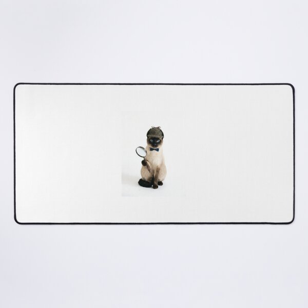 Item preview, Siamese Cat Detective - Mystery Sherlock Kitty Lover Gift designed and sold by PictoVibe.