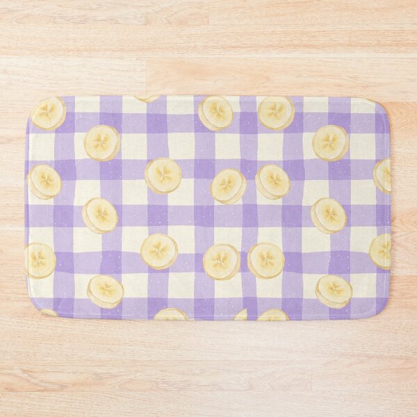 Item preview, slice banana pattern watercolor designed and sold by tampansgang.