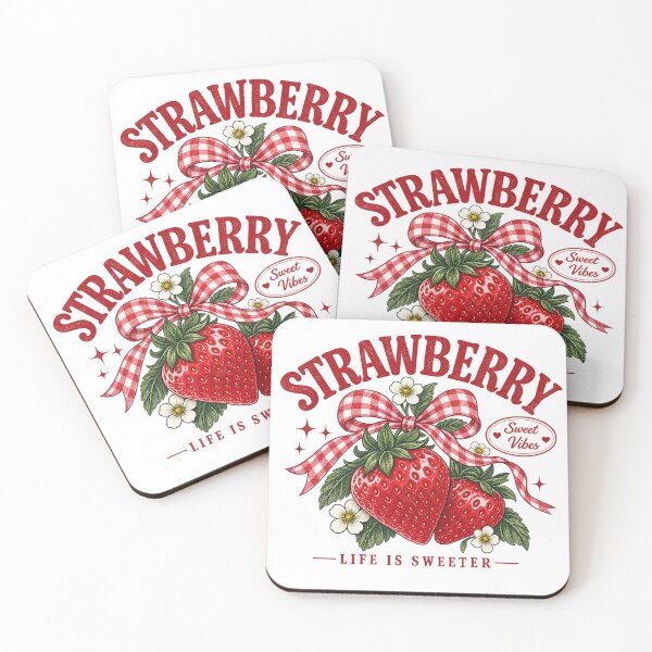 Item preview, retro strawberry design  designed and sold by bumpkinsss.