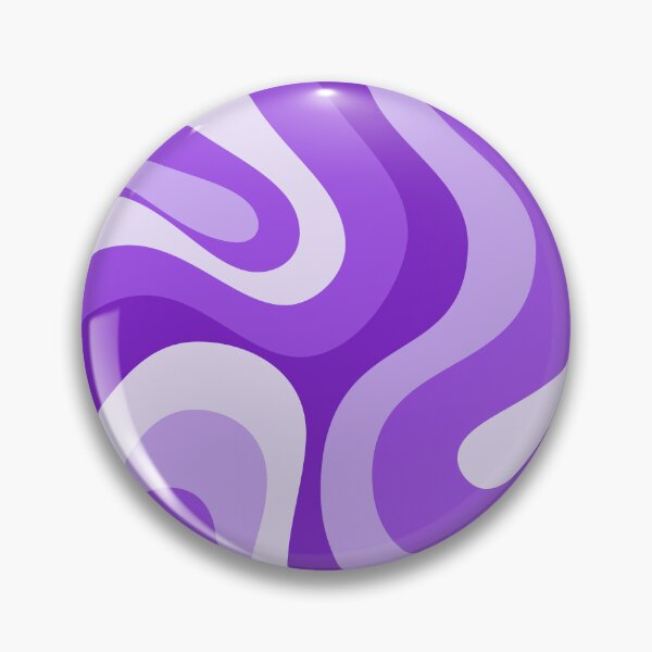 Item preview, Liquid Swirl Retro Abstract in purple tones, Cream, and White designed and sold by Differenceee.