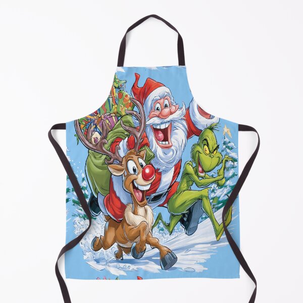 Item preview, Santa Rudolph and The Grinch Christmas Sweater Design designed and sold by RichardRags.