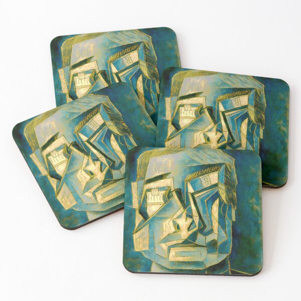 Item preview, Cubist portrait of a man designed and sold by YannisZART.
