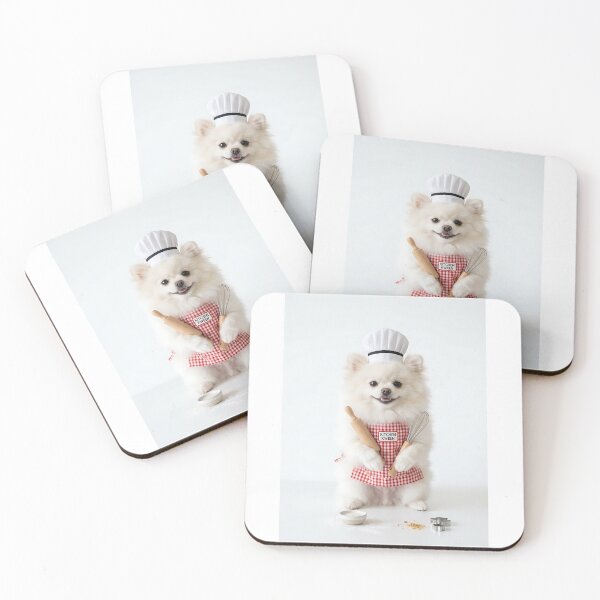 Item preview, Pomeranian Pastry Chef - Sweet Baking Fluffy Dog Lover Gift designed and sold by PictoVibe.