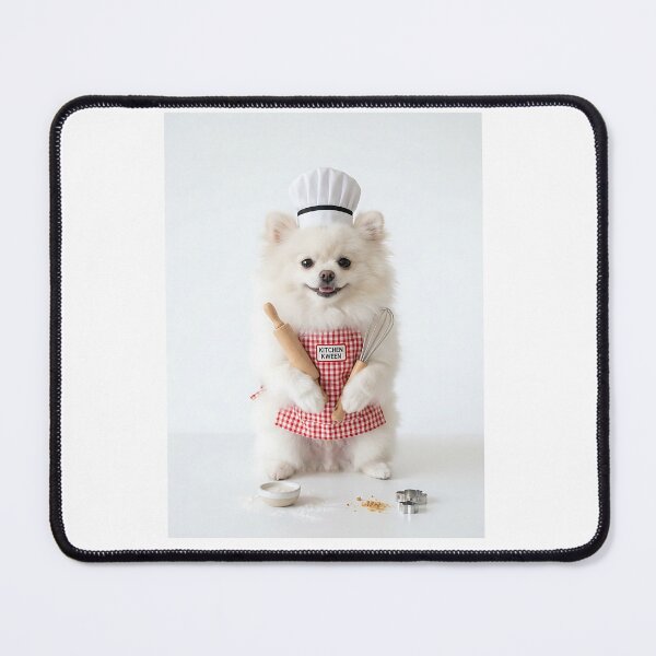 Item preview, Pomeranian Pastry Chef - Sweet Baking Fluffy Dog Lover Gift designed and sold by PictoVibe.