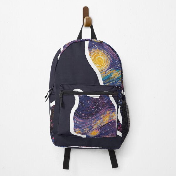 Item preview, Starry Night Cat Silhouette Galaxy Art designed and sold by Zouak.