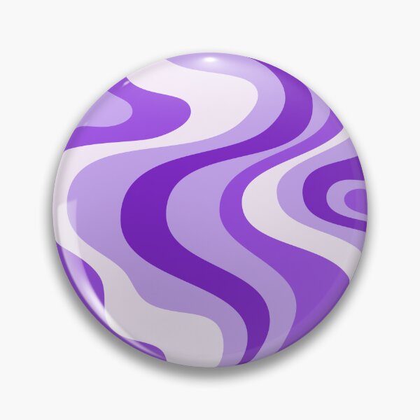 Item preview, Liquid Swirl Retro Abstract in purple tones, Cream, and White designed and sold by Differenceee.