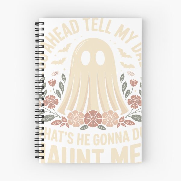 Item preview, Copy of Tell My Dad Ghost Haunting Dark Humor designed and sold by beoldfashioned.