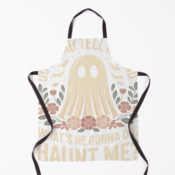 Item preview, Copy of Tell My Dad Ghost Haunting Dark Humor designed and sold by beoldfashioned.