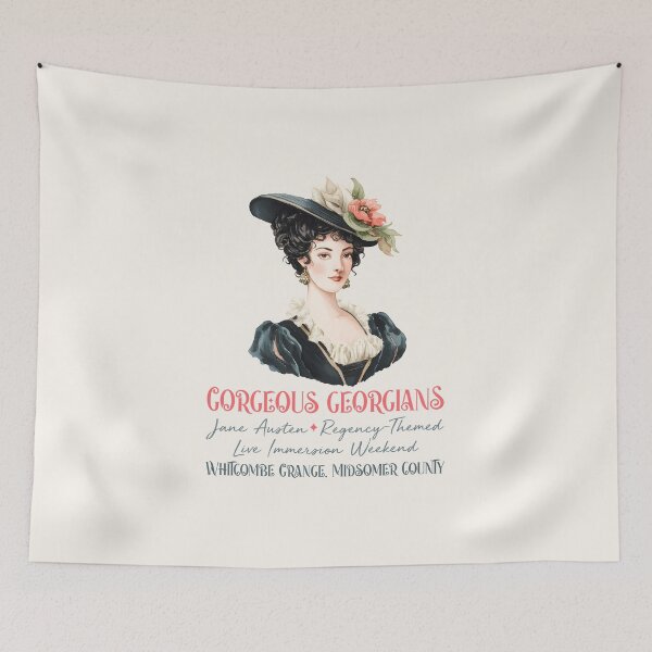 Item preview, Gorgeous Georgians III (on Off-White) designed and sold by PawsitiveMum3.
