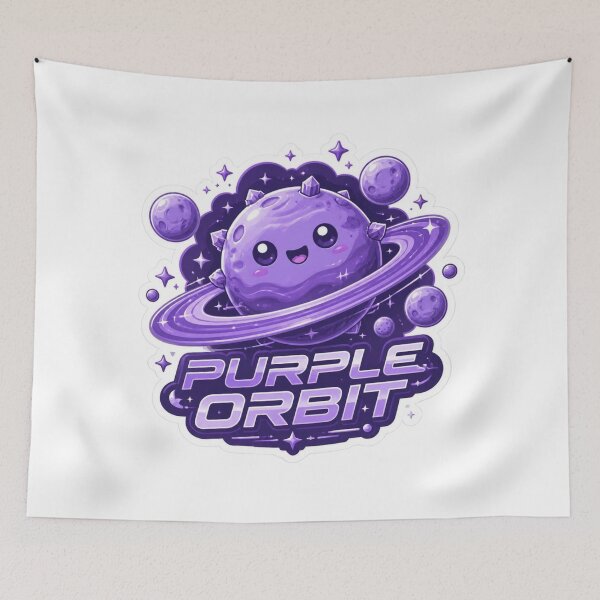 Item preview, Purple Orbit designed and sold by Stylestickers55.