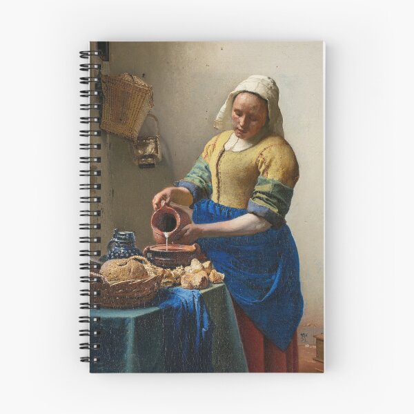 Item preview, The Milkmaid (De melkmeid/Het melkmeisje), Johannes Vermeer, 1658 designed and sold by The Gaping Maw.