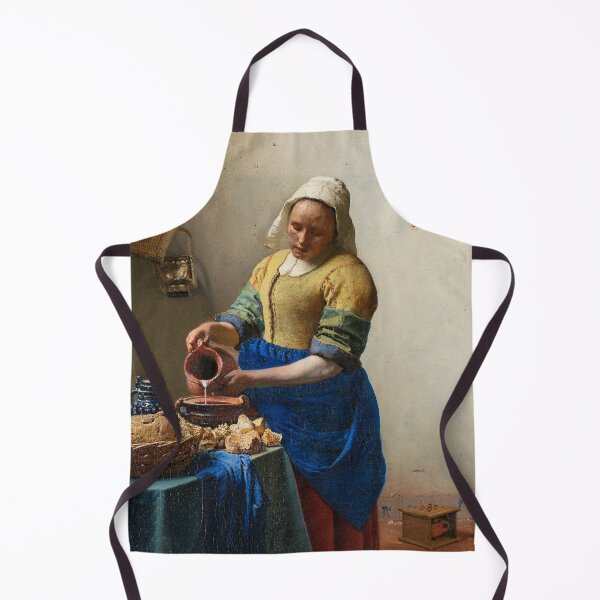 Item preview, The Milkmaid (De melkmeid/Het melkmeisje), Johannes Vermeer, 1658 designed and sold by The Gaping Maw.