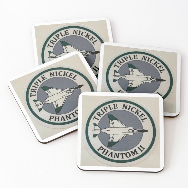 Item preview, Escuadrón de Caza Táctico 555 de la USAF (555 TFS) “Triple Nickel” designed and sold by MilitaryPlus.