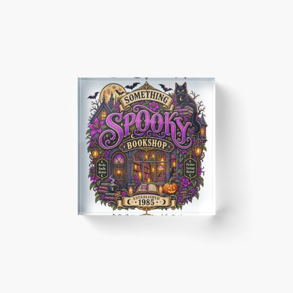 Item preview, Something spooky bookshop designed and sold by Byersbabe.