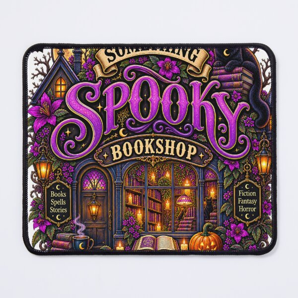 Item preview, Something spooky bookshop designed and sold by Byersbabe.