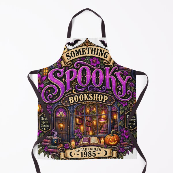 Item preview, Something spooky bookshop designed and sold by Byersbabe.