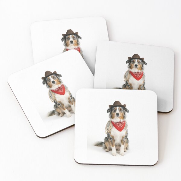 Item preview, Australian Shepherd Cowboy - Western Ranch Cowgirl Lover Gift designed and sold by PictoVibe.