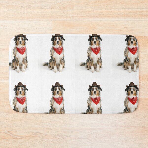 Item preview, Australian Shepherd Cowboy - Western Ranch Cowgirl Lover Gift designed and sold by PictoVibe.