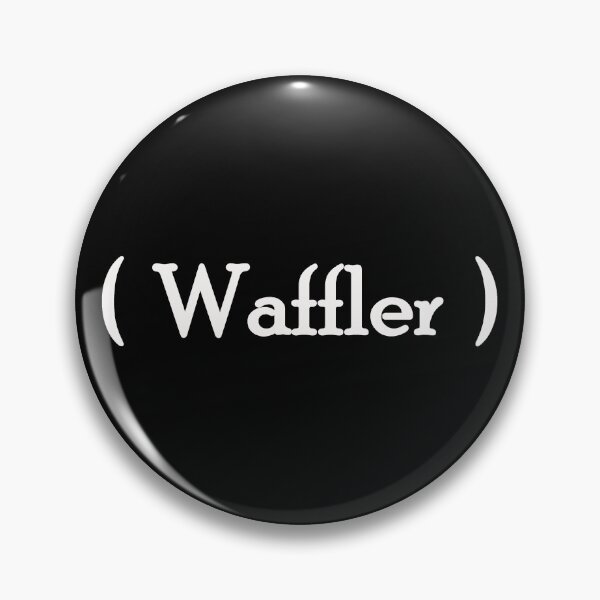 Item preview, Iconic Label - "Waffler" White Lettering designed and sold by cousinbessie.