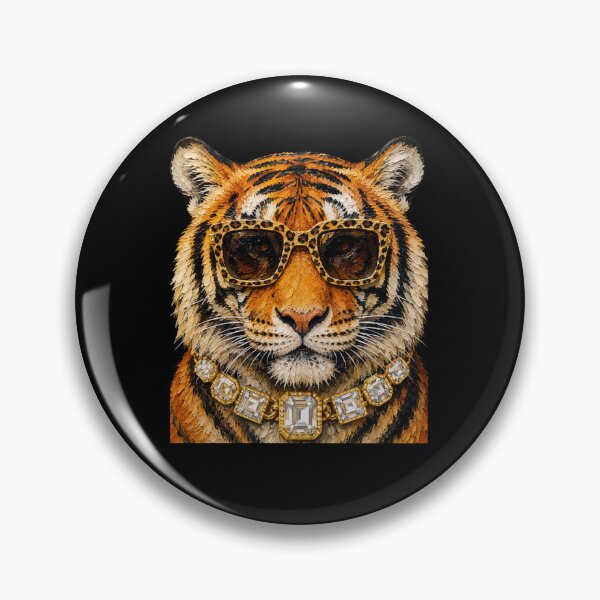 Item preview, Stylish Tiger Graphic, Trendy Animal Print, Cool Tiger with Sunglasses, Aesthetic designed and sold by DesignDenDo ⭐⭐⭐⭐⭐.