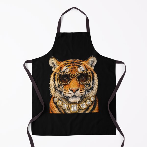Item preview, Stylish Tiger Graphic, Trendy Animal Print, Cool Tiger with Sunglasses, Aesthetic designed and sold by DesignDenDo ⭐⭐⭐⭐⭐.
