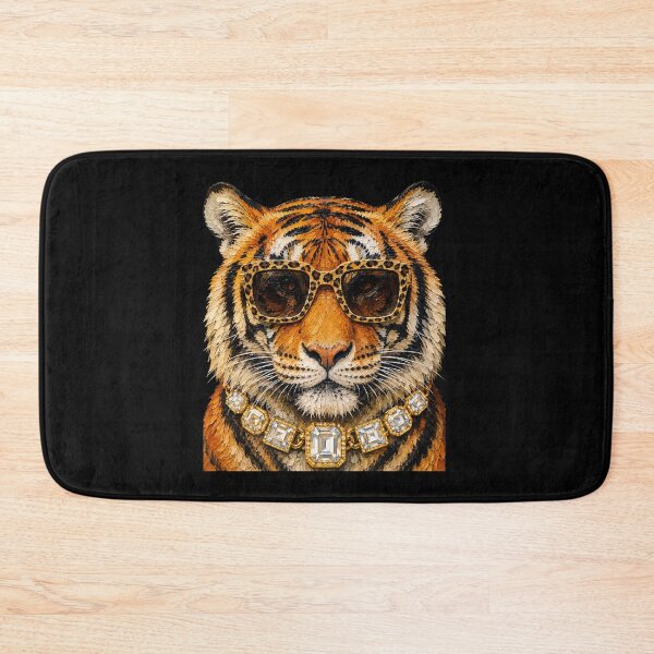 Item preview, Stylish Tiger Graphic, Trendy Animal Print, Cool Tiger with Sunglasses, Aesthetic designed and sold by DesignDenDo ⭐⭐⭐⭐⭐.
