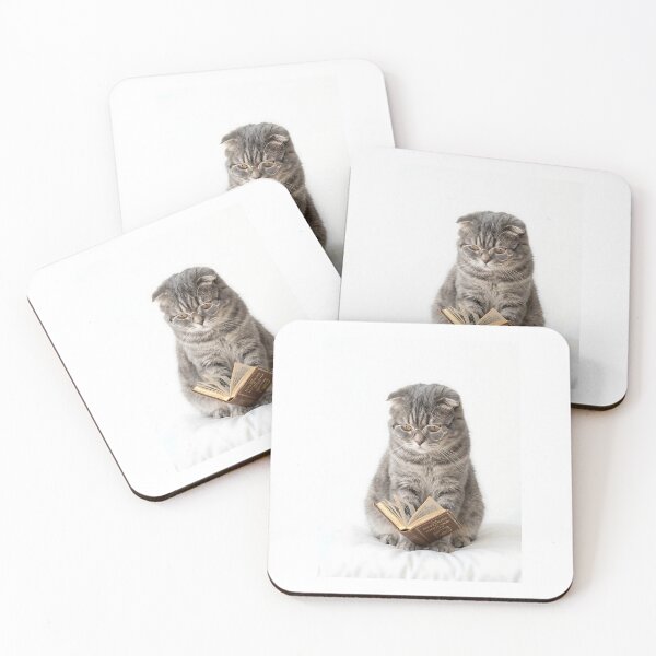 Item preview, Scottish Fold Cat Librarian - Bookish Reading Kitty Lover Gift designed and sold by PictoVibe.