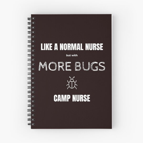 Item preview, Like a Normal Nurse But With More Bugs - Camp Nurse designed and sold by BnETees.