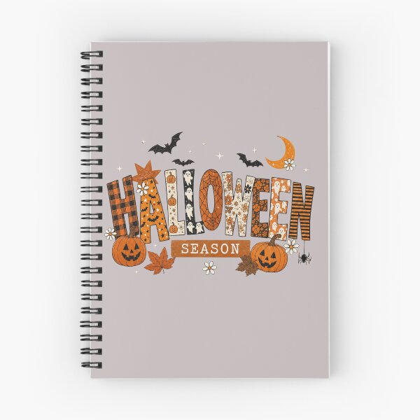 Item preview, Halloween Season Vintage Retro Halloween Design – Pumpkins, Bats, Ghosts & Autumn designed and sold by  Mirai_Art  ⭐⭐⭐⭐.