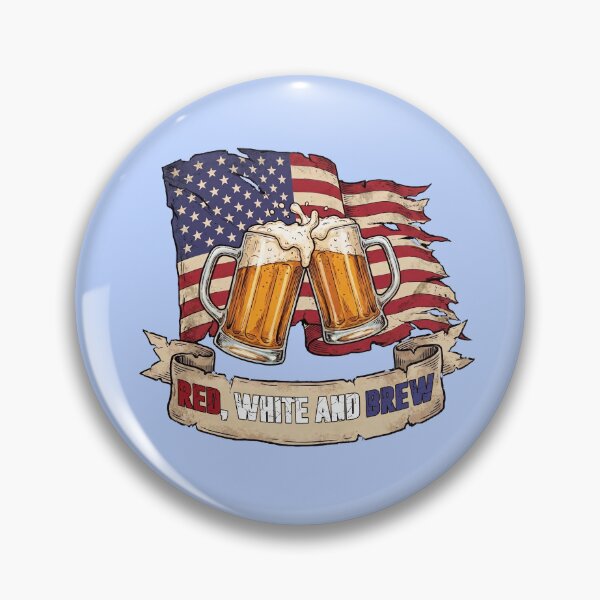 Item preview, Red White and Brew designed and sold by ChuArts.