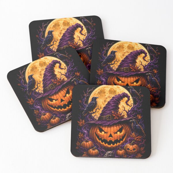 Item preview, Witching Hour Jack O’Lantern Under the Harvest Moon designed and sold by Victor Shadehorn.