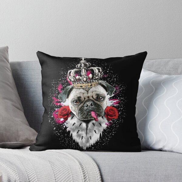 Item preview, Pug Pug King Queen Royal Crown Crown designed and sold by Margarita-Art.