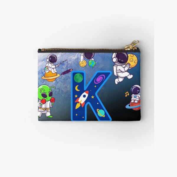 Item preview, Cute Astronaut Space Alphabet Letter K Monogram designed and sold by BoldcreationsM.