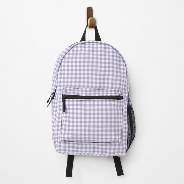 Item preview, Classic Lilac Plaid Pattern for Girls | Purple Gingham for Newborns | Purple Checkered Pattern for Mom | Retro Lavender Plaid for Weekend Trips | Purple Gingham for Students designed and sold by VivaFy.