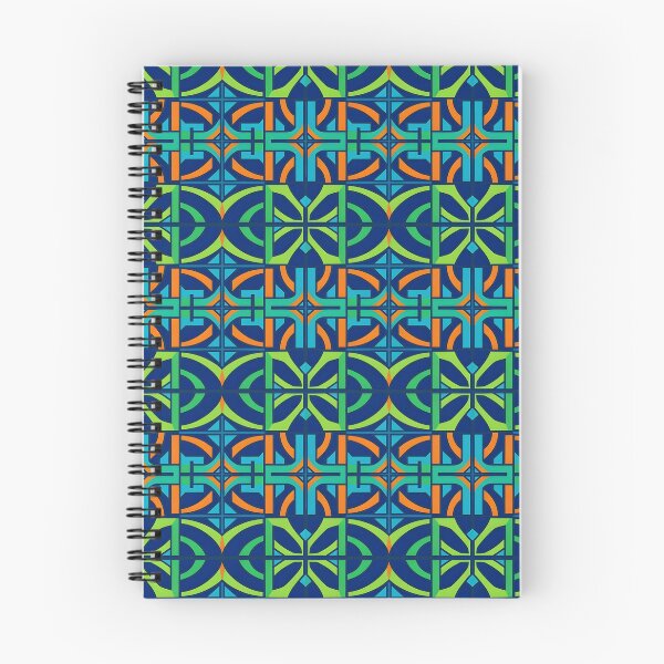 Item preview, Blue Green Orange pattern designed and sold by Vandestadt.