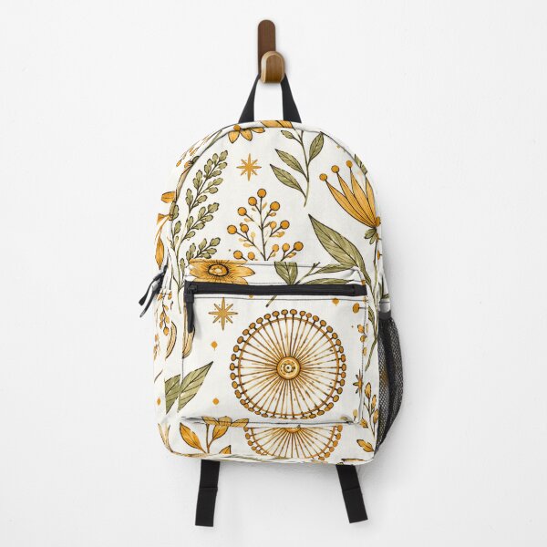 Item preview, Vintage Golden Wildflower Botanical Autumn Pattern designed and sold by Luvjesus2.
