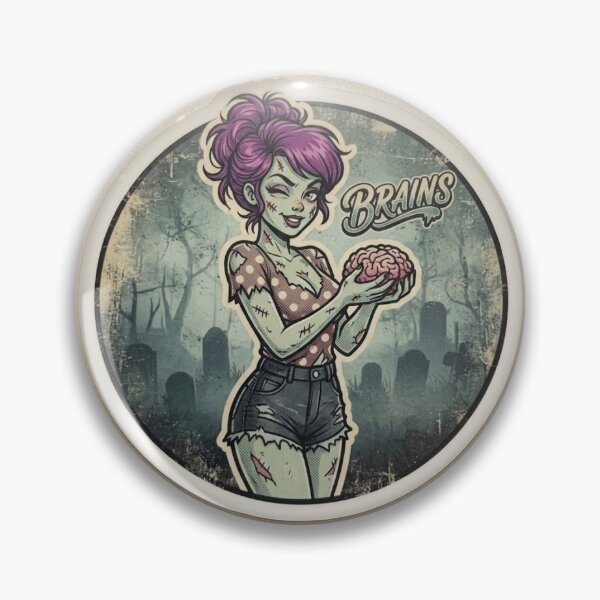 Item preview, No Brains only thoughts  designed and sold by Cute horror.s'.